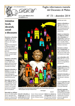 Decanato - Parrocchia S.Marco Evangelista