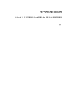 METAMORPHOSEON - Aracne editrice