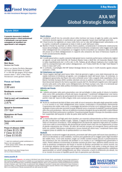 AXA WF Global Strategic Bonds - AXA IM IT