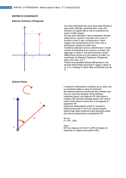 Appunti Topografia