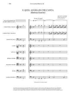 8. QUEL AUGELLIN CHE CANTA