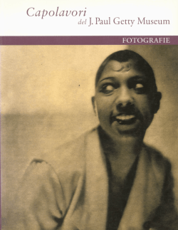 Capolavori del J. Paul Getty Museum: Fotografie