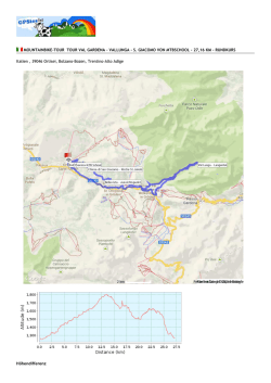 Strecke drucken | Tour Val Gardena - Vallunga - S