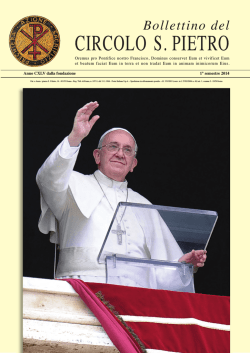 Bollettino n. 1 del 2014