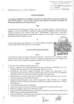 convenzione tra Ing. Dora De Mutiis e Provincia di Ancona (360 KB)