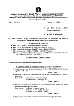 Piazza Perez,1 - 90127 Palermo (PA) Cod. mecc. PAICSI300X