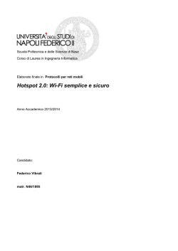 Hotspot 2.0: Wi-Fi semplice e sicuro