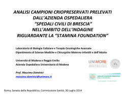 spedali civili di - Senato della Repubblica