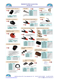 2 - Pavone Articoli Tecnici