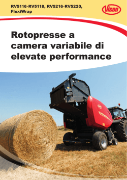 Rotopresse RV 5000 - Attrezzature Agricole