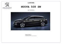 listino nuova 508 sw