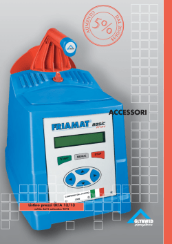 Catalistino Accessori 2014