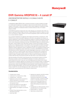 DVR Gamma HRDPHX16 &ndash; 4 canali IP