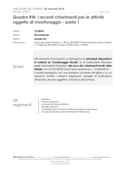 Quadro RW - Easy News Press Agency