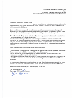 AI Prefetto di Modena Dott. Michele di Bari Ep.c