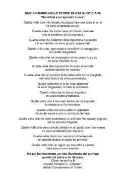 terze - Istituto Comprensivo Paesi Orobici