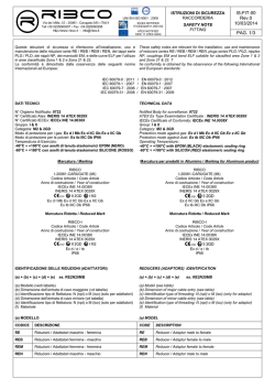 IS-FIT-00 Rev.0 10/03/2014 PAG. 1/3