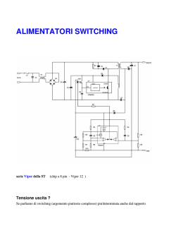 ALIMENTATORI SWITCHING - rodolfo parisio