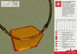 ECM 2016 Basel Join us on our Journey through the Year of