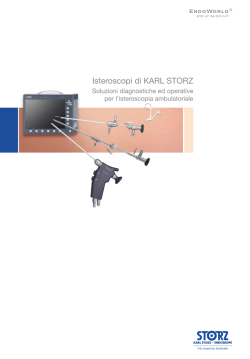 Isteroscopi di KARL STORZ - Soluzioni diagnostiche ed operative