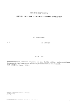 n.63 deI 30/01/2014 OGGETTO Impegnative di