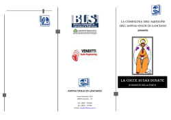 La cocce di San Dunate - anffas onlus lanciano