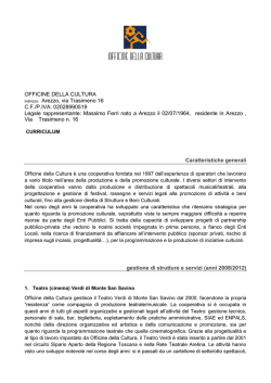 La Cooperativa a r - Comune di Cortona