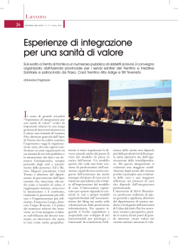 Panorama Della Sanit&agrave;