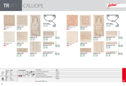TR TR CALLIOPE TR - Ceramica Del Conca