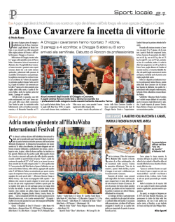 La Boxe Cavarzere fa incetta di vittorie