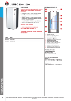 Scheda prodotto - Jumbo 800-1000