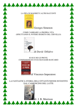 Georges Simenon di David DiSalvo di Vincenzo Imperatore di J. B.