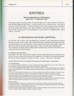 ERITREA - Il postalista