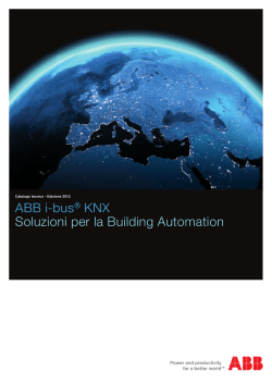 Brochure domotica ABB KNX