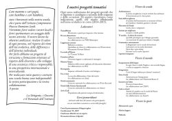 Brochure Open Day - Istituto Comprensivo Piazza Sauli
