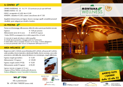 LA PISCINA AREA WELLNESS WE YOU APERTO