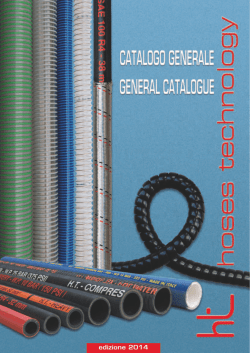 Catalogo 2014 BR - Hoses Technology