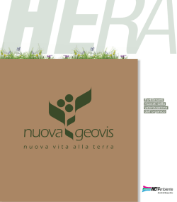 Brochure Nuova Geovis - Herambiente