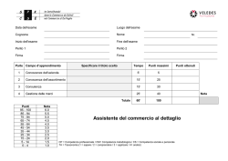 Assistente del commercio al dettaglio
