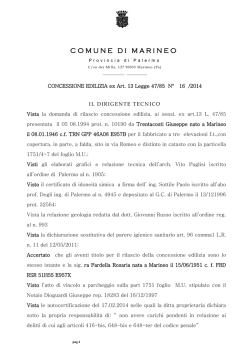 Concessione n. 16/2014