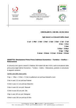 158 - Istituto Professionale Datini