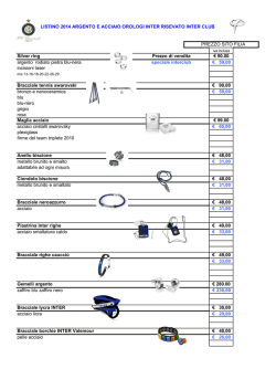 listino 2014 arg-acc-orologi riservato club
