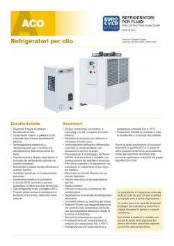 Refrigeratori per olio