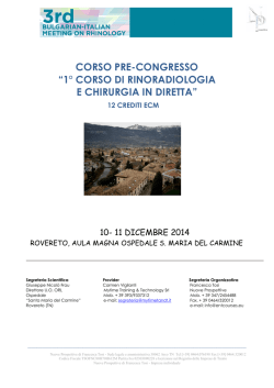 Scarica il programma in formato PDF