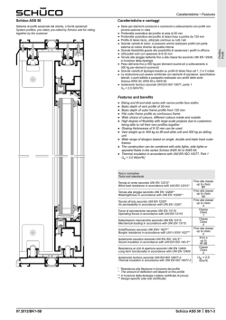 Caratteristiche &bull; Features 07.2012/BK1-5B Sch&uuml;co ASS 50 | Bb 1-3