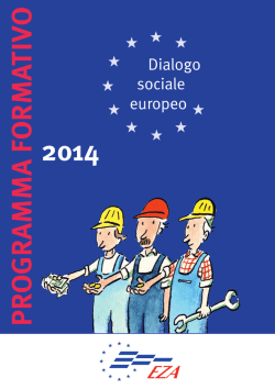 PR O G R A M M A FO R M ATIV O 2014