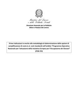 Allegato D.2.1 Prime indicazioni Metodologia UCS PON YEI_01-04