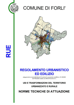 NORME TECNICHE DI ATTUAZIONE