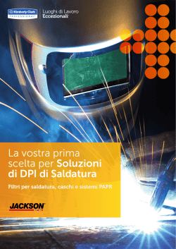 La vostra prima scelta per Soluzioni di DPI di Saldatura