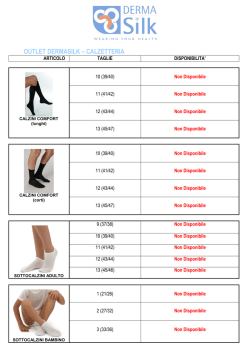 OUTLET DERMASILK &ndash; CALZETTERIA
